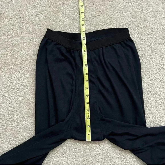 Patagonia Capilene Mid weight Baselayer Leggings Pants Men Sz Medium Black Snow, - Picture 10 of 16
